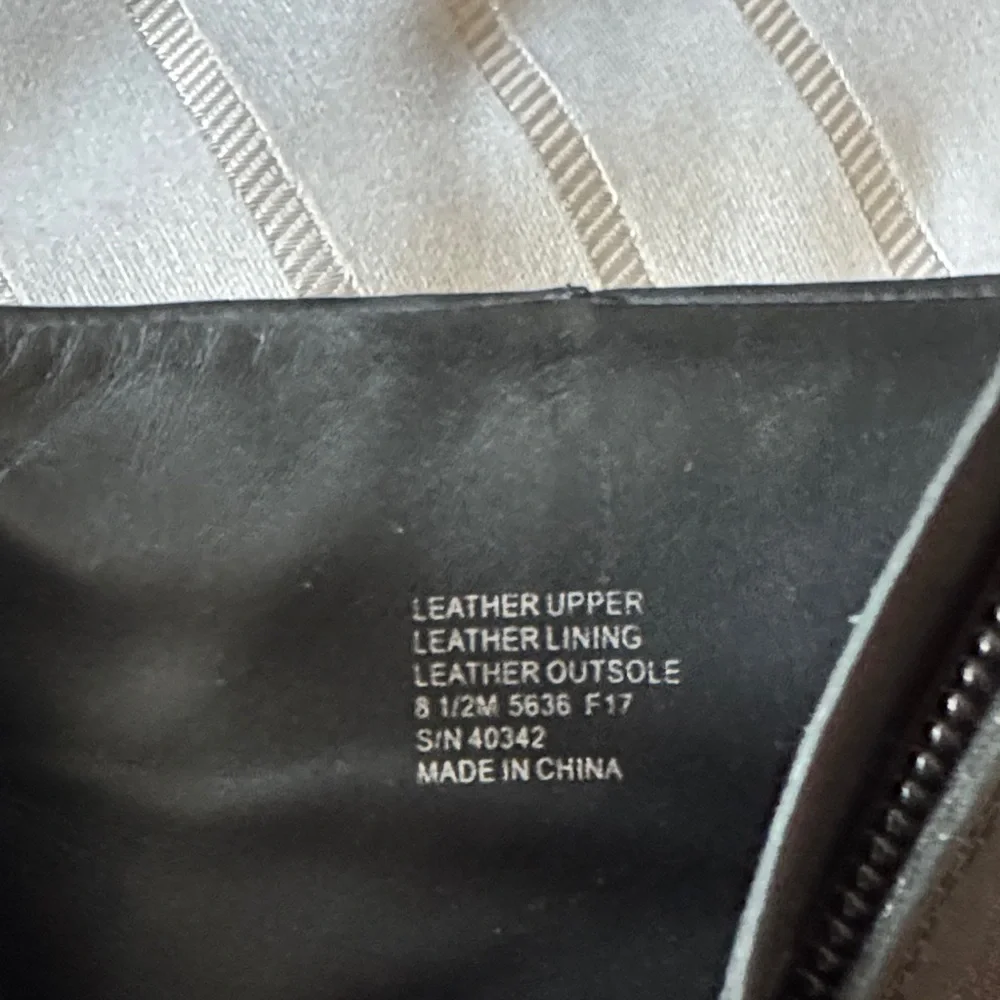 Tory Burch Sofia Dress Leather Black Leather Ankle Boots with Gold Accents - Picture 5 of 10